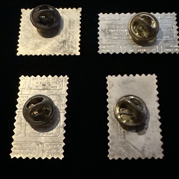 Postage Stamp Pins USPS Collectible Babe Ruth, Baseball, Buffalo, Love Vintage - Picture 6 of 6